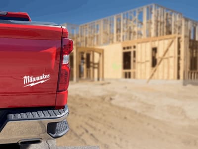 Sign up for Heavy Duty News and claim a free Milwaukee Tool die-cut vinyl decal by mail.