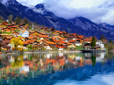 Enter for a chance to win a Best of Switzerland rail vacation for two featuring panoramic train journeys, alpine villages, and mountain scenery.