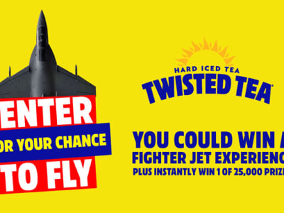 Win a fighter jet experience for two — plus 25,000 instant win prizes of Viper Pit sunglasses.