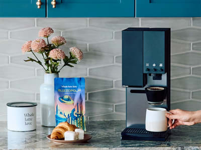 Enter for a chance to win the xBloom Studio — an all-in-one pour-over coffee system with a built-in grinder, scale, and intelligent brew system.