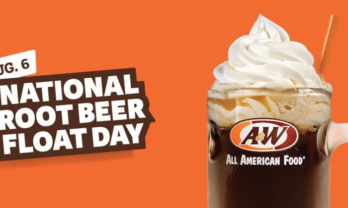 Free A&W Root Beer Float — National Root Beer Float Day 🍺