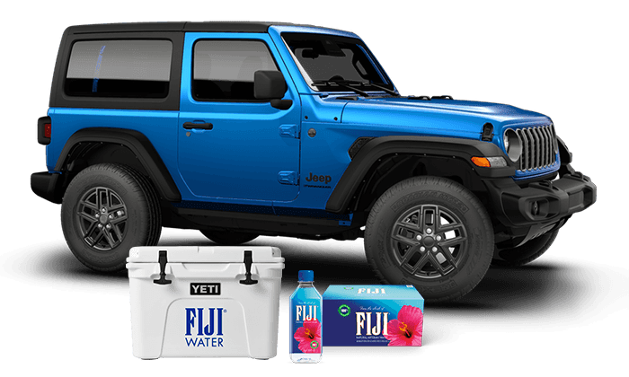 FIJI Water Summer Sweepstakes — Win a Jeep Wrangler & More 🌊