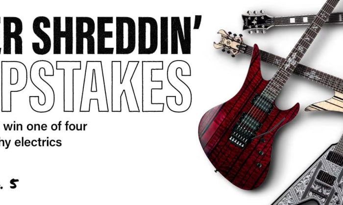 Guitar Center Summer Shredding Sweepstakes — Win a Schecter Electric Guitar 🎸