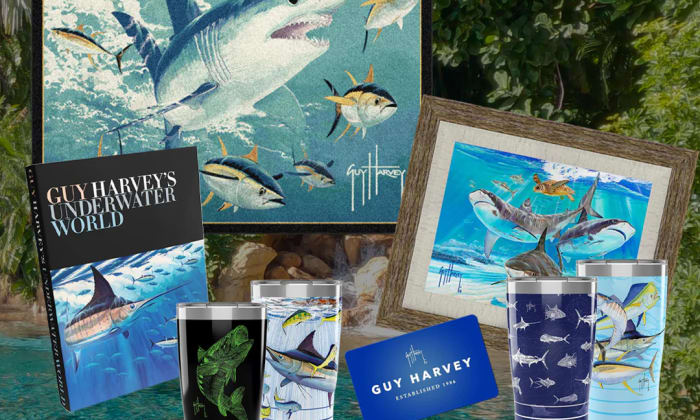 Guy Harvey x Discovery Cove Shark Month Giveaway 🦈