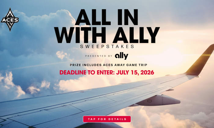 Las Vegas Aces Ultimate Fan Away Trip Sweepstakes 🏀