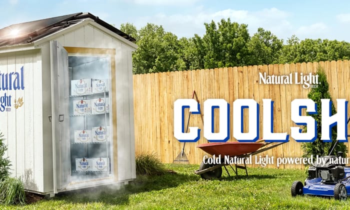 Natural Light CoolShed Sweepstakes — Win a Solar-Powered Backyard Beer Fridge 🍺