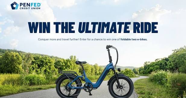 PenFed Ultimate Ride Giveaway — Win a Foldable E-Bike 🚲