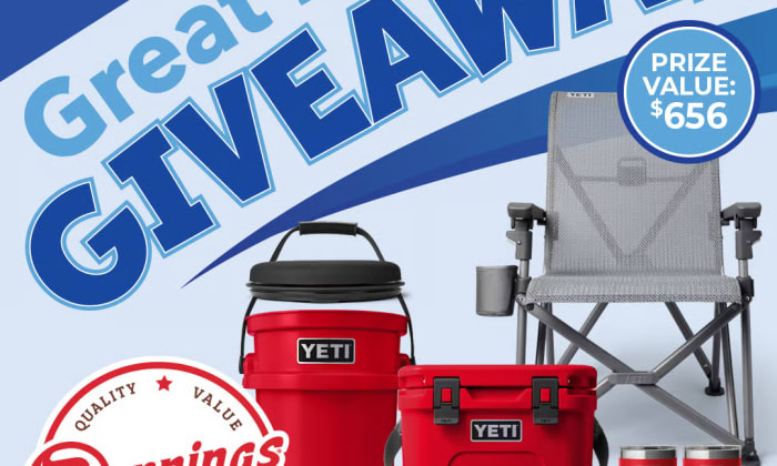 Runnings Great Big Giveaway — Win a YETI Prize Package 🧊
