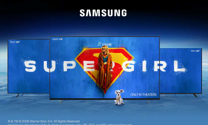 Samsung Supergirl Sweepstakes — Win a VIP Warner Bros. Tour & Samsung TV 🦸‍♀️