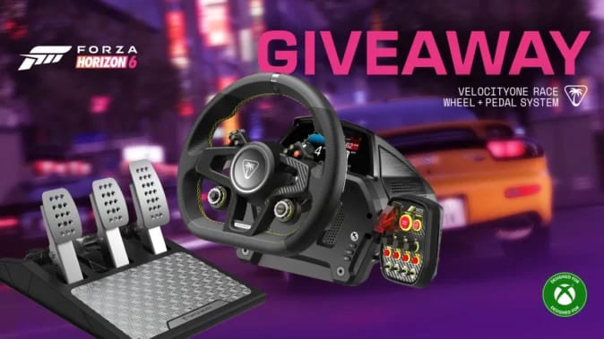 Turtle Beach VelocityOne™ Racing Wheel Giveaway 🏁