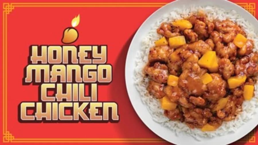 Leeann Chin Honey Mango Chili Chicken for $7.22 🥡