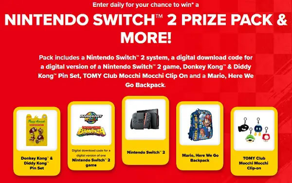 Mott's Nintendo Switch 2 Prize Pack & GameTruck Party Giveaway 🎮