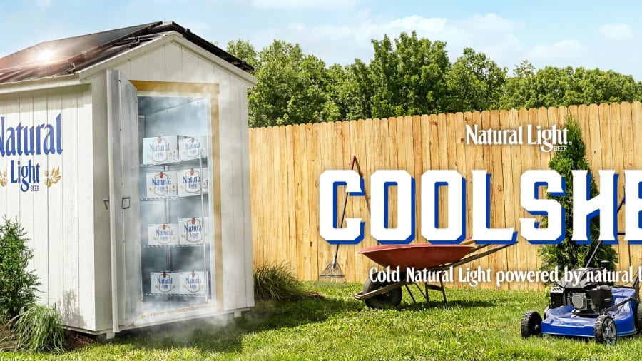 Natural Light CoolShed Sweepstakes — Win a Solar-Powered Backyard Beer Fridge 🍺