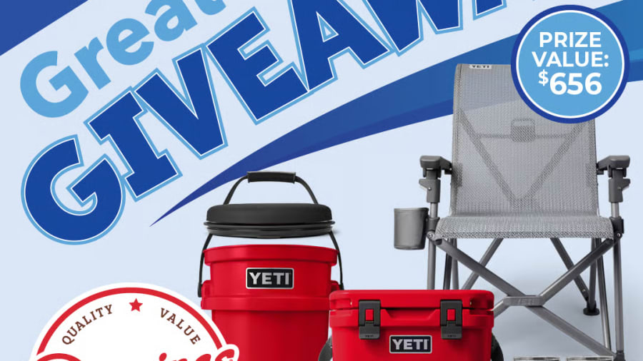 Runnings Great Big Giveaway — Win a YETI Prize Package 🧊