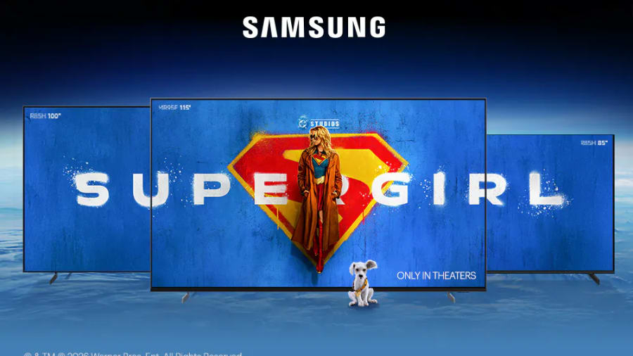 Samsung Supergirl Sweepstakes — Win a VIP Warner Bros. Tour & Samsung TV 🦸‍♀️