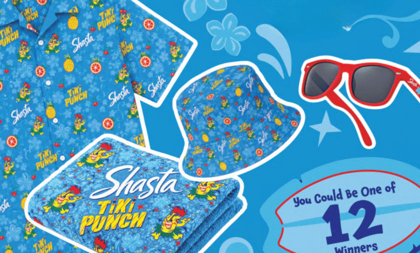 Shasta Tiki Punch Tropical Prize Pack Giveaway 🌺
