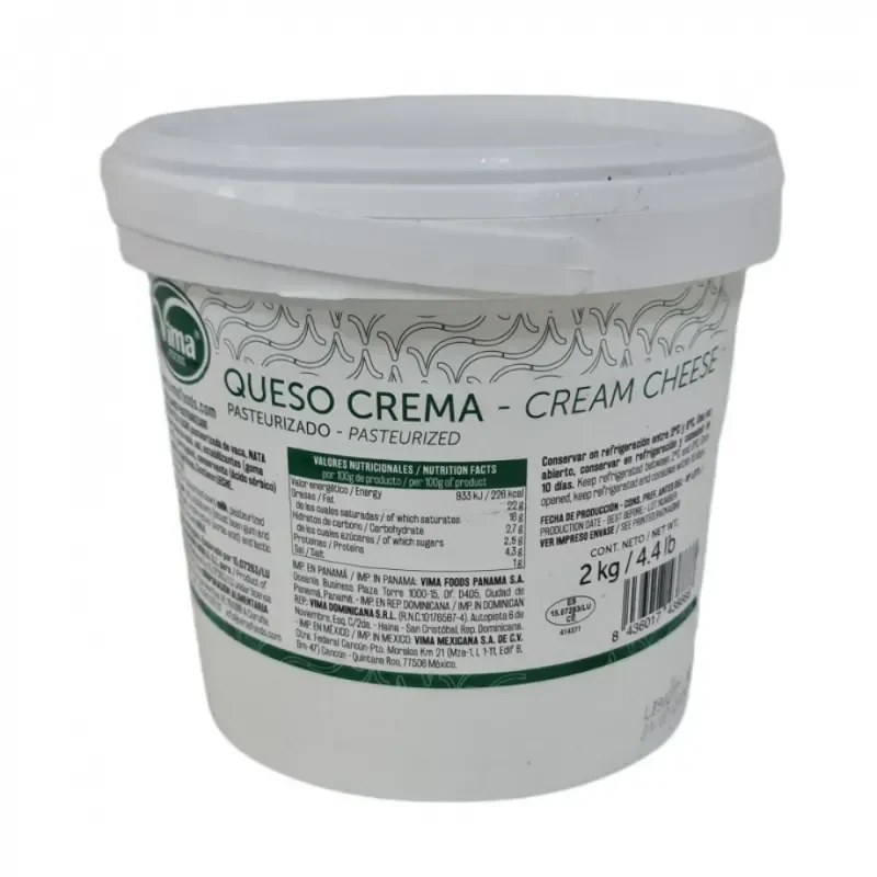 Queso crema