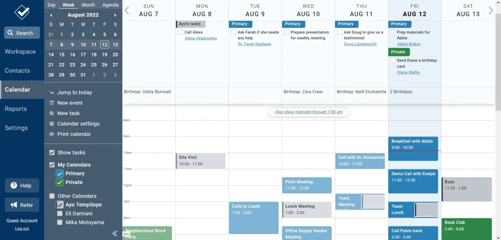 Less Annoying CRM