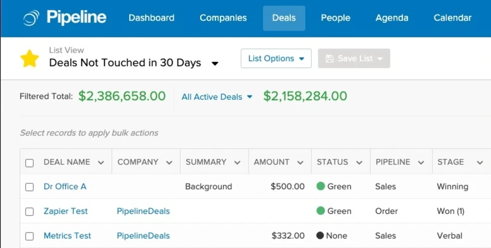 Pipeline CRM