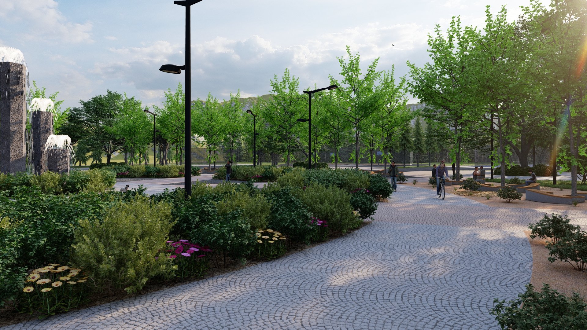 The Soroti Radial Commons & Sports Park view 2