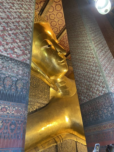 Golden Reclining Buddha at Wat Pho