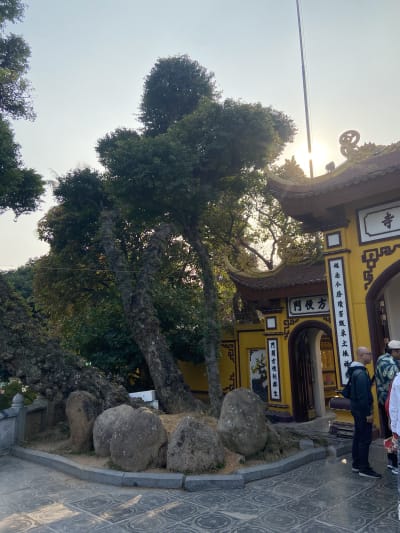 Main gate to Tran Quoc Pagoda