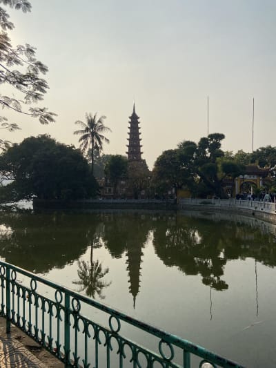 Tran Quoc Pagoda entrance view