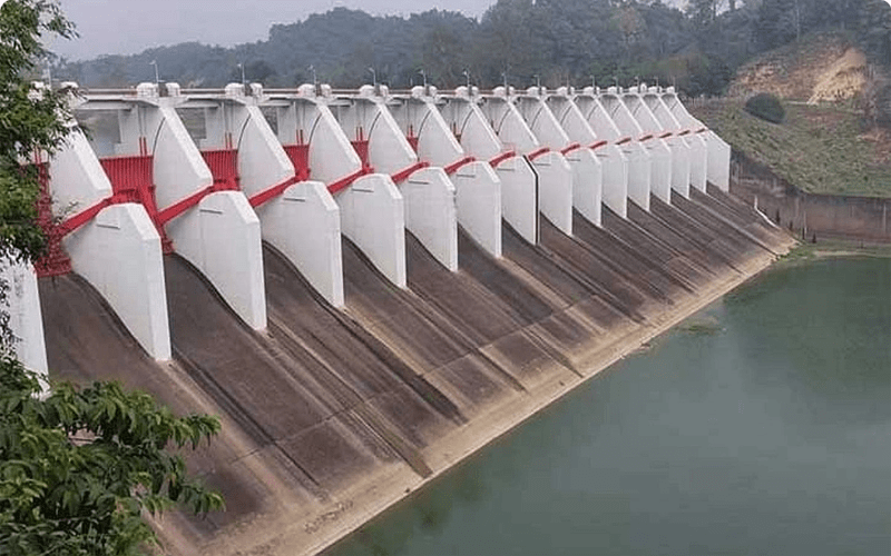 ডুবে গেছে রাঙামাটির ঝুলন্ত ব্রিজ, খোলা হচ্ছে কাপ্তাই বাঁধের জলকপাট