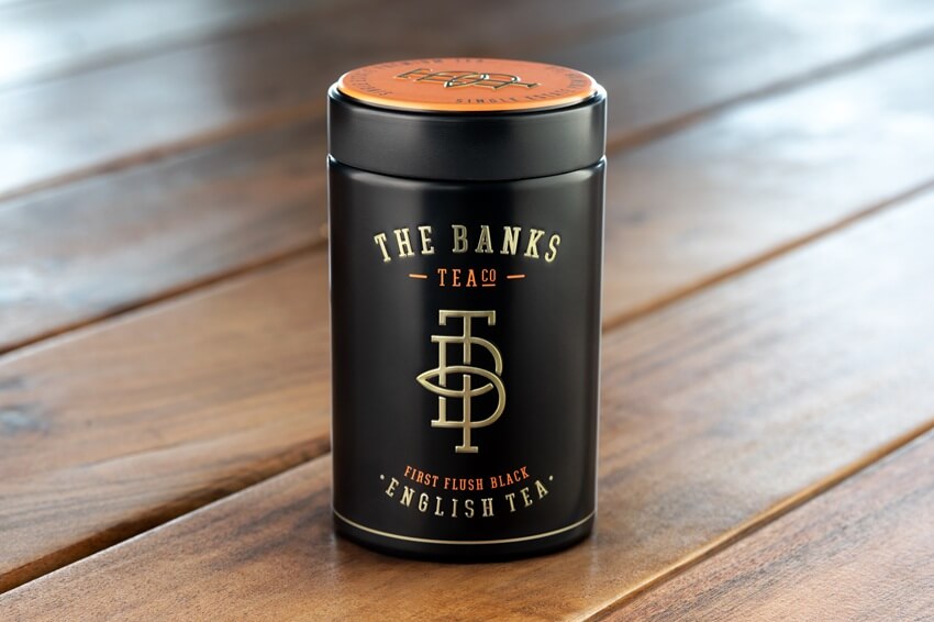 Banks Tea, Premium English Tea Gallery Photo - Tea Container FFB Large