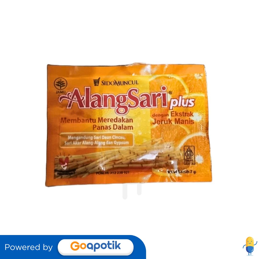 ALANG SARI PLUS JERUK MANIS 7 GRAM SACHET