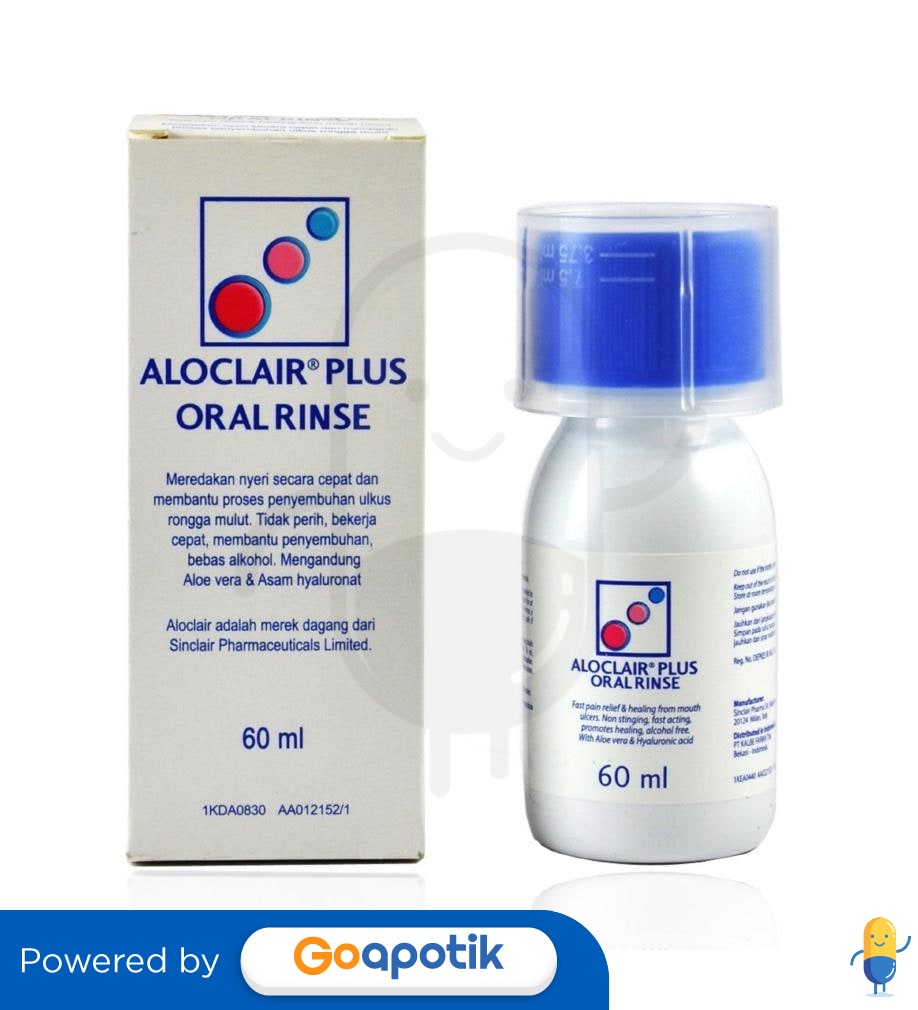 ALOCLAIR PLUS ORAL 60 ML LARUTAN KUMUR