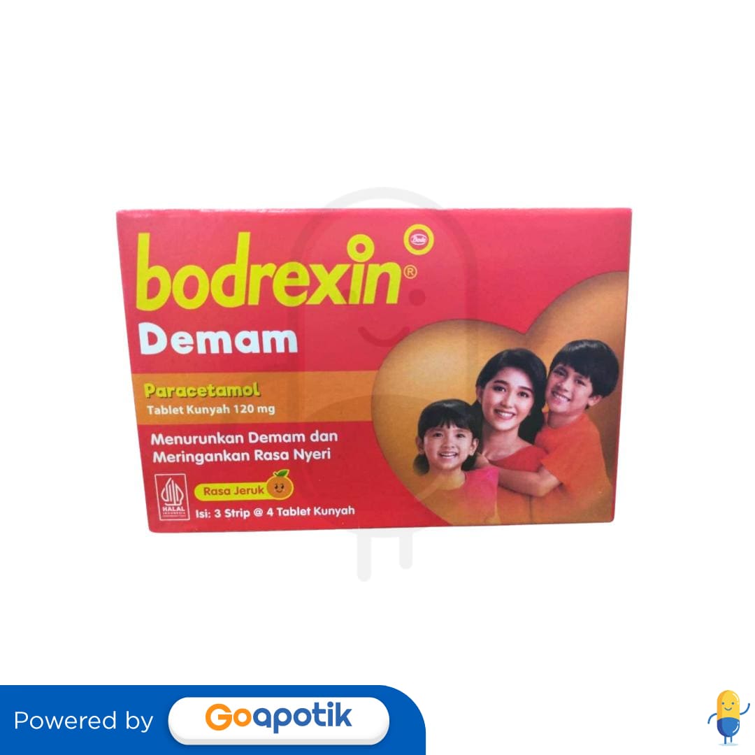 BODREXIN DEMAM BOX 12 TABLET