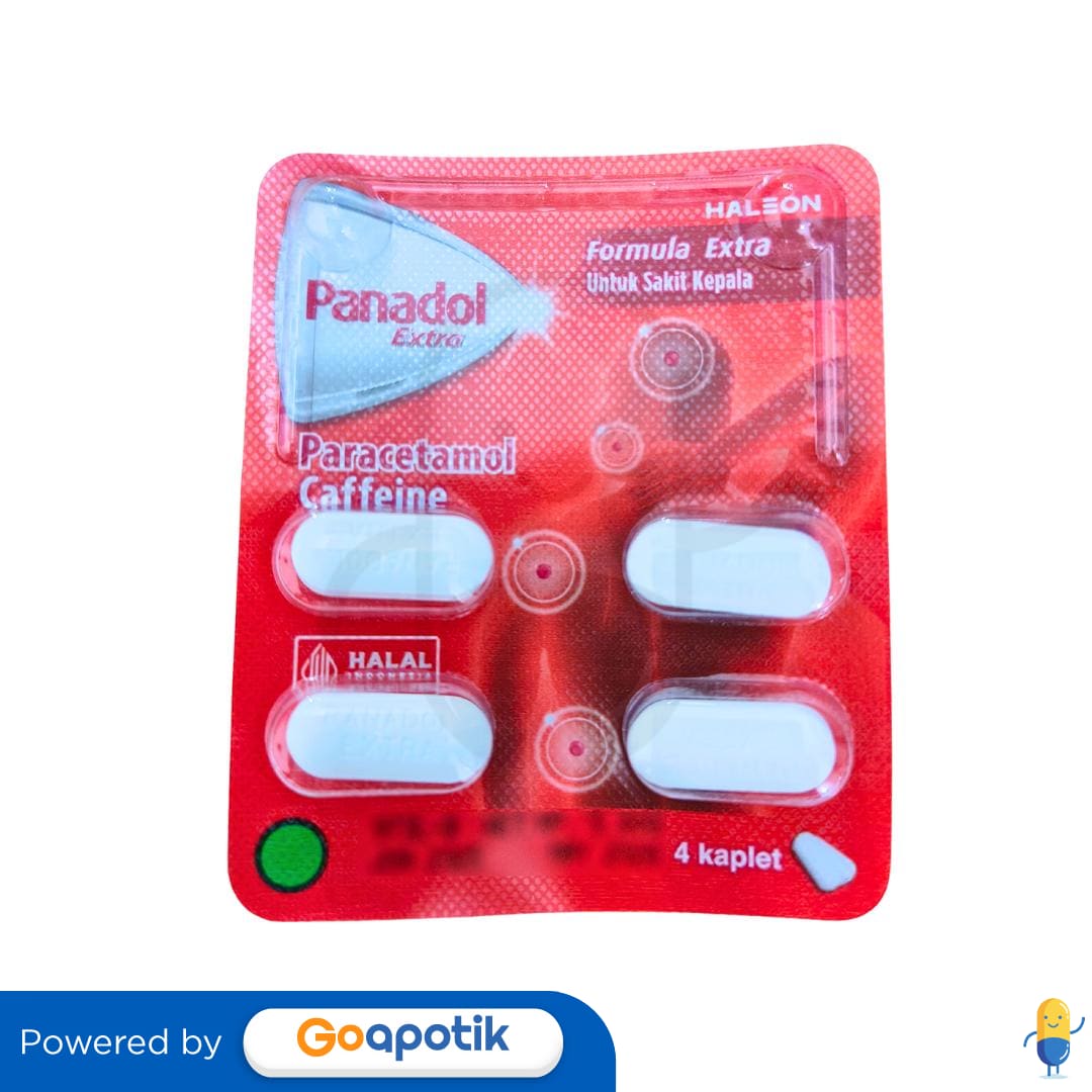 PANADOL EXTRA BLISTER 4 KAPLET