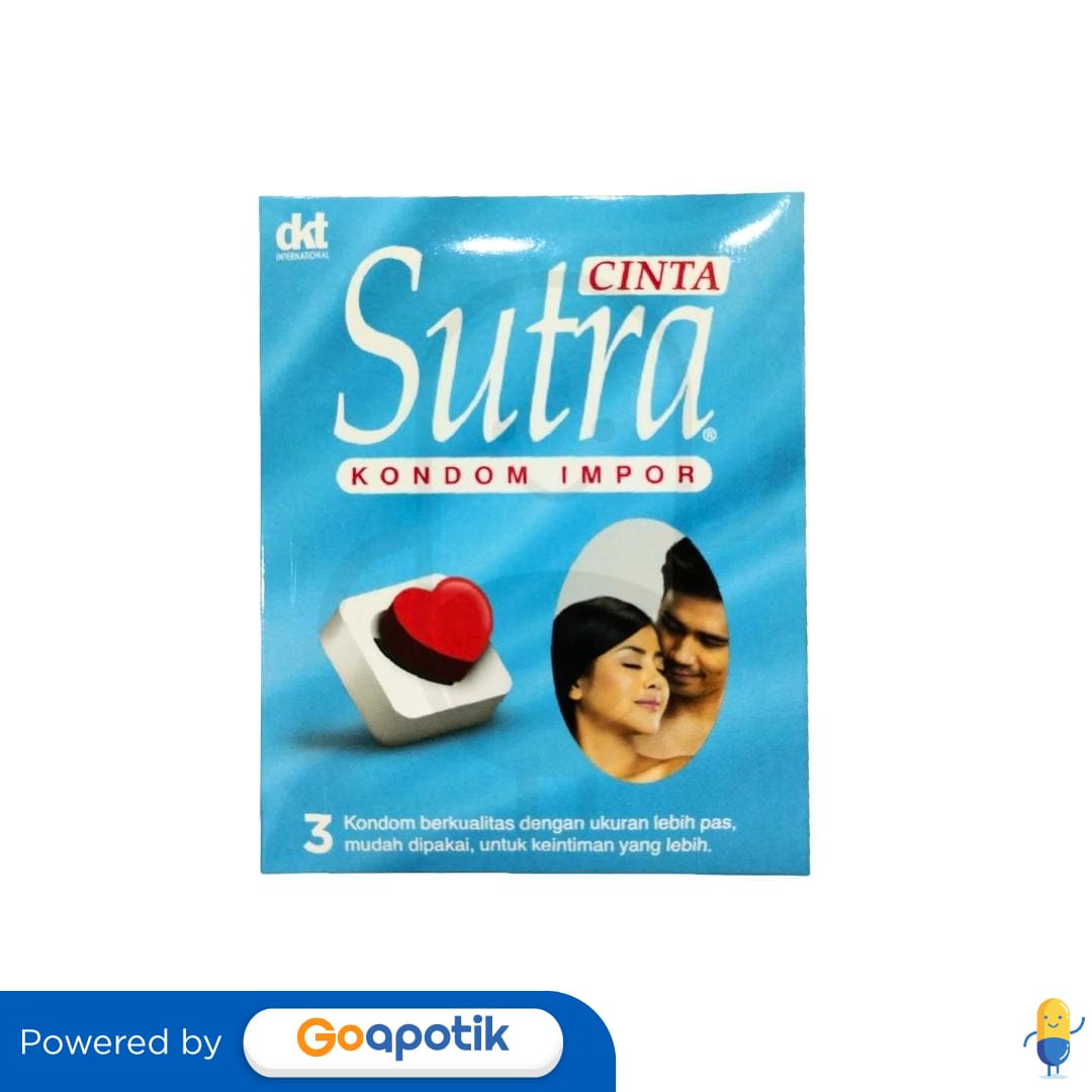 SUTRA KONDOM CINTA BOX 3 PCS