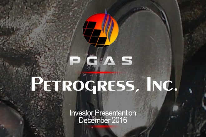 PETROGRESS PRESENTATIONS
