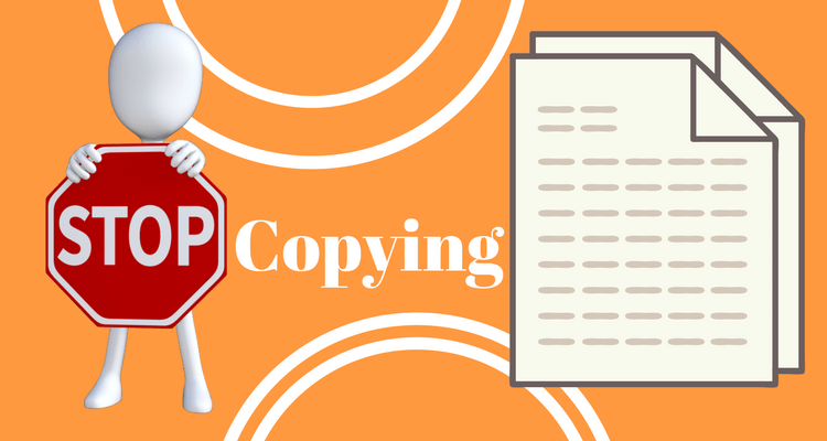 avoiding plagiarism