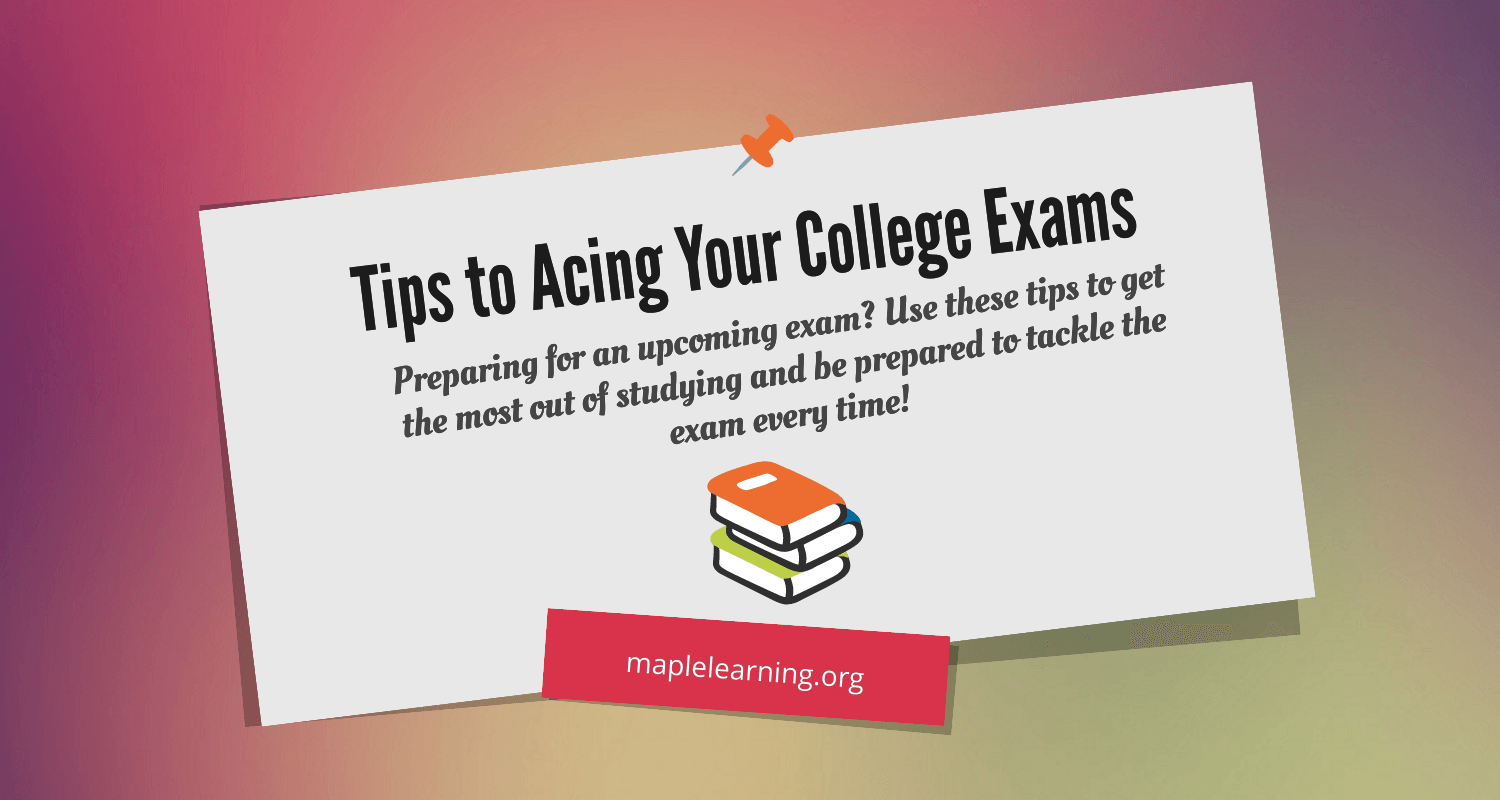 Acing college exams