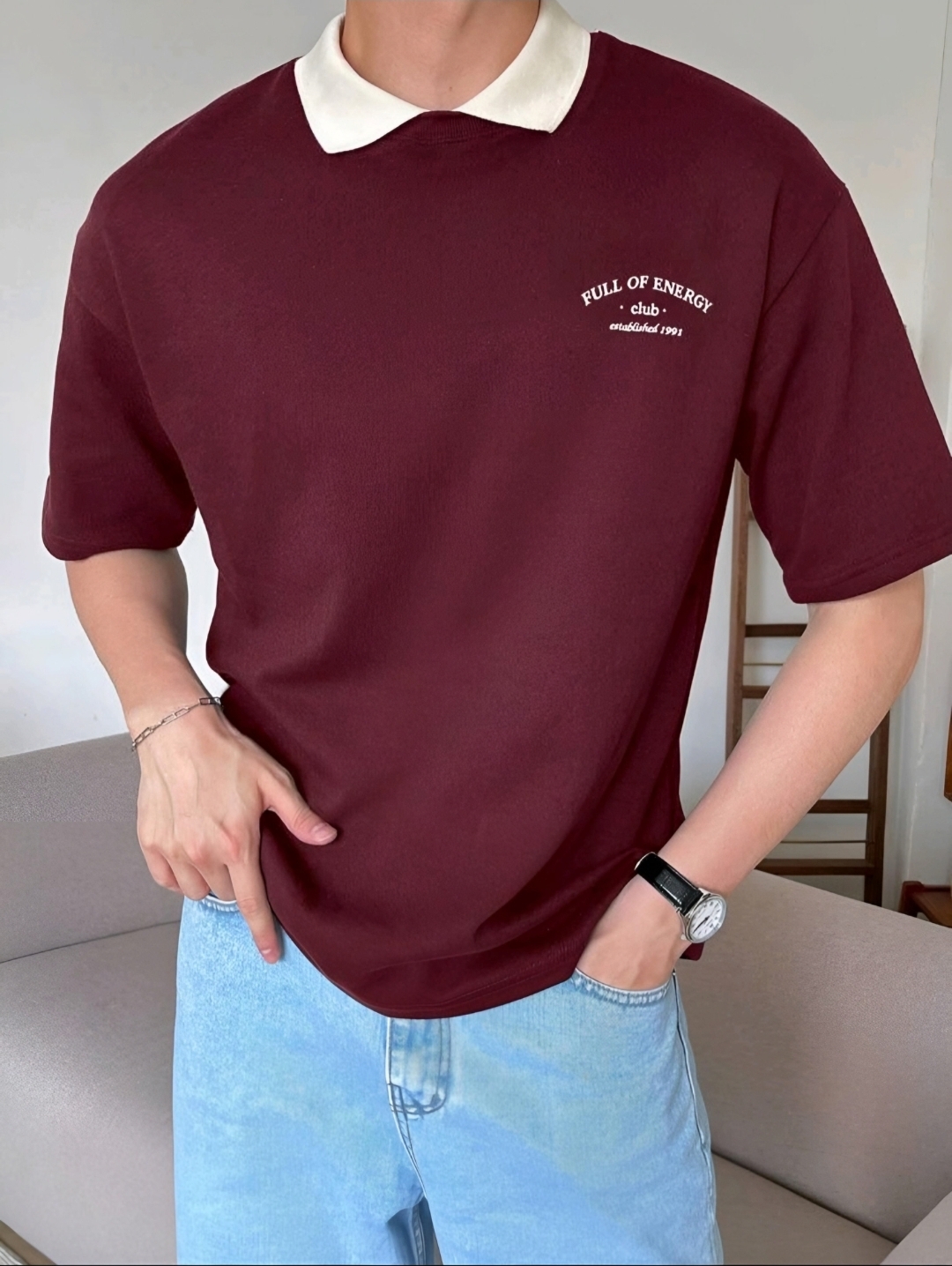 MEN'S RELAXED FIT POLO