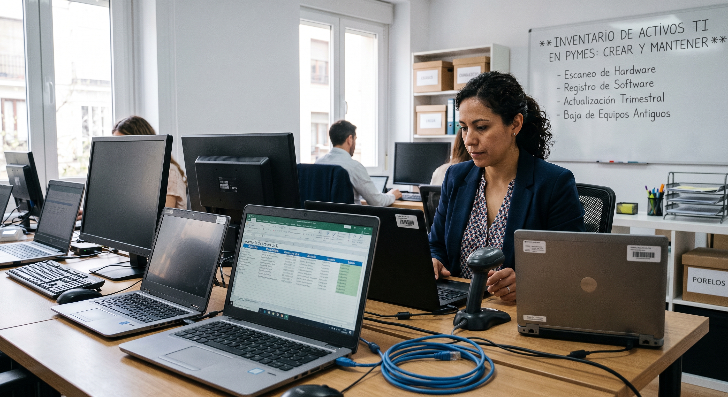 Inventario de activos TI en pymes: crear y mantener