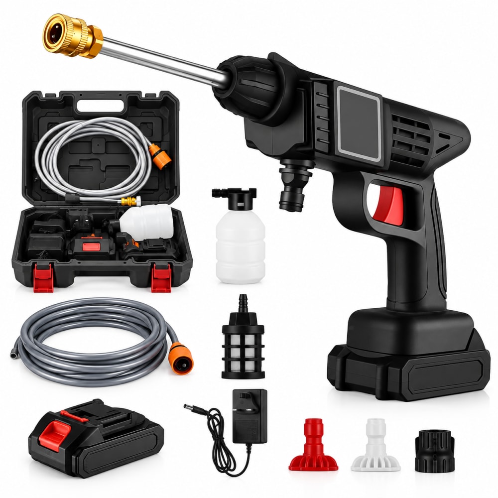 Hidrolavadora inalámbrica portátil recargable 48 V - imagen 1