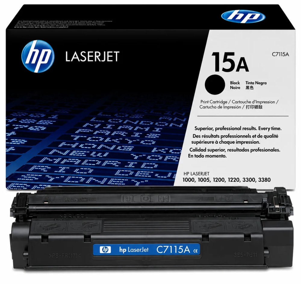 Tóner HP 15A negro C7115A original - imagen 1