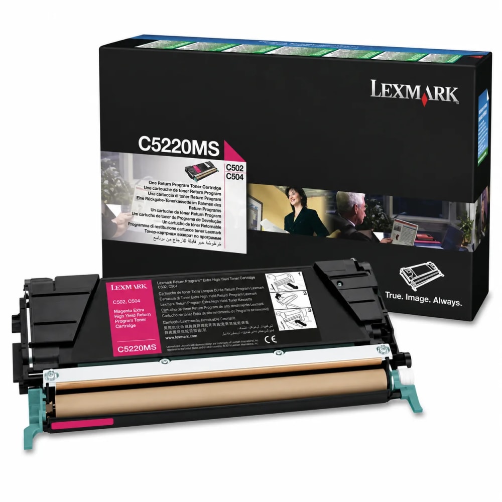 Tóner Lexmark C5220MS magenta original - imagen 1