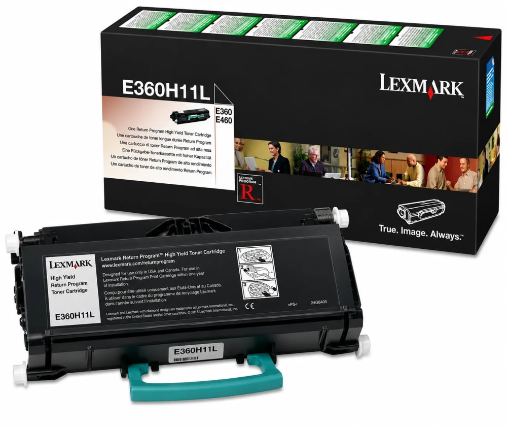 Tóner Lexmark E360H11L negro original - imagen 1