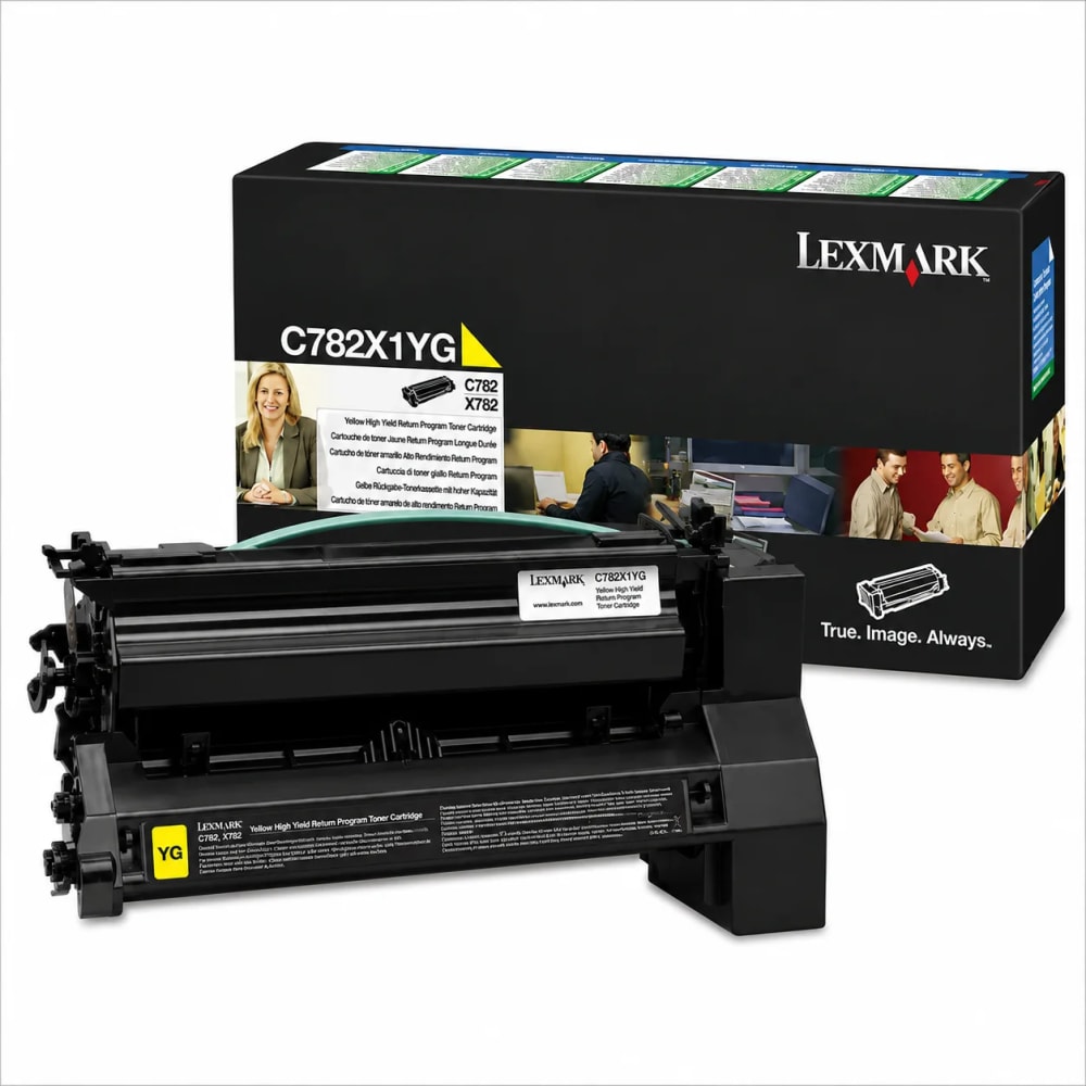 Tóner Lexmark C782X1YG amarillo original - imagen 1
