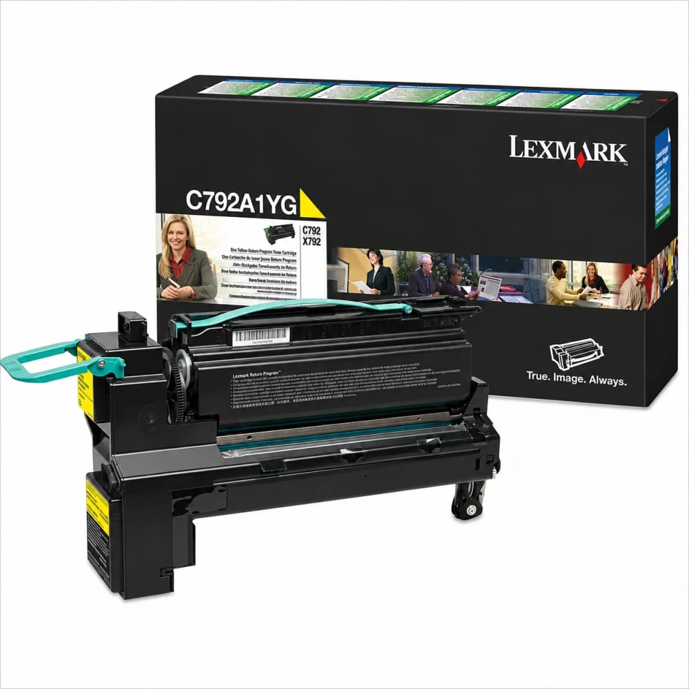Tóner Lexmark C792X1YG amarillo original - imagen 1