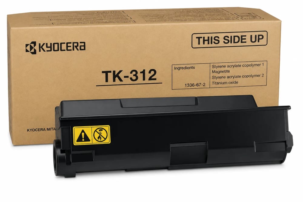 Tóner Kyocera TK-312 negro original - imagen 1