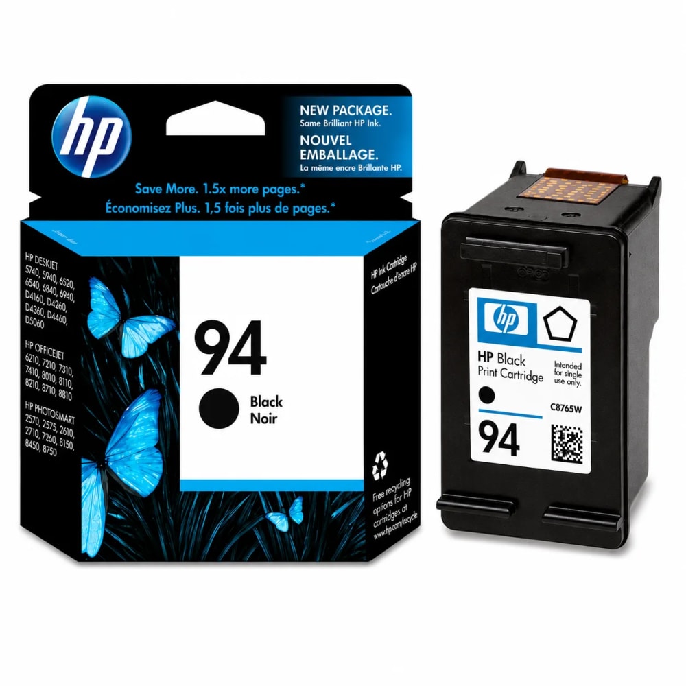 Cartucho HP 94 negro C8765WL original - imagen 1