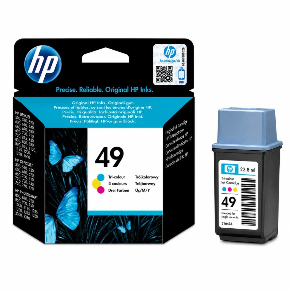 Cartucho HP 49 color 51649A original - imagen 1