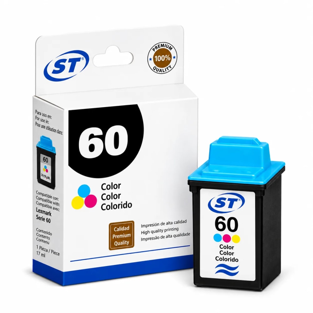 Cartuchos alternativos ST 60 color para impresoras Lexmark - imagen 1