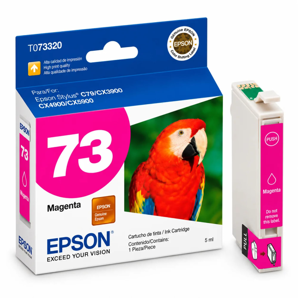 Cartucho Epson 73 magenta T073320 original - imagen 1